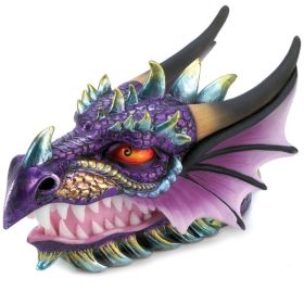 Dragon Crest Colorful Ornate Dragon Head Treasure Box